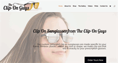 Desktop Screenshot of cliponguys.com